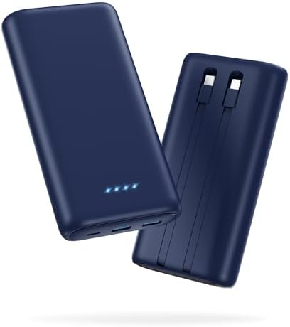 Maximize Your Power On-the-Go: 26800 m Ah Ultra-High Capacity Portable Charger with Dual USB Outputs for High-Speed Charging – Universal Compatibility with i Phone 16/15/14/13/12, Galaxy, Android & More – Lightweight & Safe External Battery Pack for Travel & Daily Use