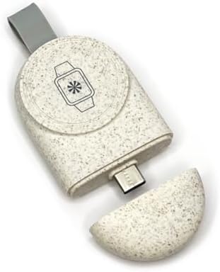 Effortless Power On-the-Go: Tech Candy Ultra-Compact Wireless Charger for Apple Watch – Fast USB-C Charging Dock Perfect for Active Lifestyles, Lightweight & Durable Design for Seamless Charging Anywhere