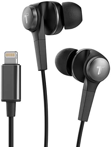 Revolutionize Your Audio Experience with Thore V120 Lightning Earbuds – Apple MFi Certified, Sweat & Water-Resistant In-Ear Headphones for i Phone 12/13/14 Pro Max – Elegant Rose Gold Finish, Built-in Mic & Volume Control for Ultimate Convenience