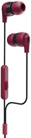 Skullcandy Ink’d+ Cobalt Blue Wired Earbuds – Premium Noise Isolation, Built-in Microphone for Seamless Calls, Travel-Friendly Design with Customizable Ear Gel Sizes, Optimal Audio Experience for Music Lovers