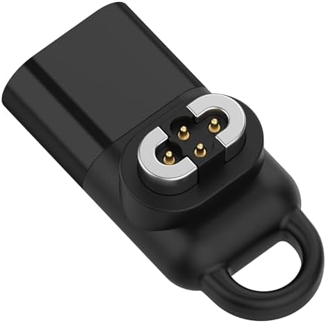 E ECSEM 2-Pack USB C Magnetic Charger Adapter for SHOKZ OpenSwim Pro S710 Headphones, Type C Cable Charging Converter for Shokz OpenSwim Pro S710 Open-Ear Bone Conduction Headphones – Enhanced Compatibility and Speed