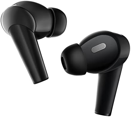 M3 Wireless Earbuds with Active Noise Cancelling Technology – Bluetooth 5.3 Headphones Featuring 4 Mic ENC for Crystal-Clear Calls, 30 Hours of Playtime, Deep Bass Immersion & Transparency Mode (Black) – Ultimate Audio Experience for Audiophiles and On-the-Go Lifestyle