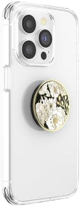 Mag Safe-Compatible Pop Socket Phone Grip – Unique Horchata Design with Versatile Adapter Ring for Effortless Wireless Charging and One-Handed Use – Stylish and Secure Mobile Accessory for Enhanced Everyday Convenience