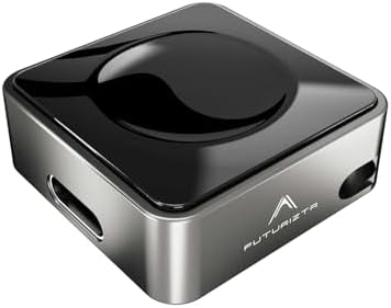 Futurizta Tech® Universal 5 W Fast Charging Watch Adapter – Dual Input for Apple & Samsung Smartwatches, Compact & Durable Power Solution for Effortless Charging on the Go, Ideal for Active Lifestyles and Everyday Convenience