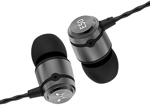 Sound MAGIC E50 Wired Earbuds – Premium Hi-Fi In-Ear Monitors with Noise Isolation and Comfortable Fit – Perfect for Music Lovers, Musicians, and Audiophiles – Ergonomic Design, Enhanced Device Compatibility, and Exceptional Sound Quality in Striking Blue Finish