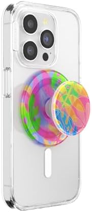 Mag Safe-Ready Tidepool Lava Pop Socket Phone Grip & Stand – Magnetic Hold for Effortless Wireless Charging, Hands-Free Viewing, and Stylish Functionality – Transform Your Mobile Experience with Enhanced Compatibility and Unique Design