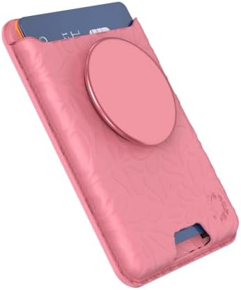 Chic Lavender Pop Sockets Phone Wallet with Expanding Grip & Mag Safe Compatibility – Stylish Card Holder for Effortless Wireless Charging & Enhanced Smartphone Functionality – Perfect Accessory for Active Lifestyle Users