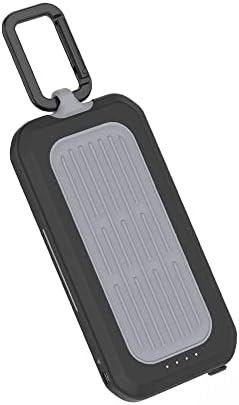 XWIN 10000 m Ah Outdoor Waterproof Power Bank: Ultra-Rugged Fast Charger with USB C PD 20 W, IP67 Dustproof Design & Built-in Flashlight for Camping and Hiking, Compatible with i Phone, i Pad, Samsung Galaxy, Android Devices – The Ultimate Portable Power Solution for Adventurers and Everyday Users