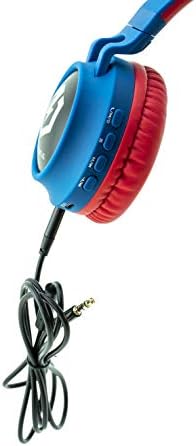 Kid-Friendly Bluetooth Headphones with LED Lights – Safe 85 d B Volume Limit for Young Ears, Foldable Design for Travel Ease, Micro SD Card Playback, Integrated Mic for Calls – Perfect Wireless Audio for Kids’ Adventures and Learning