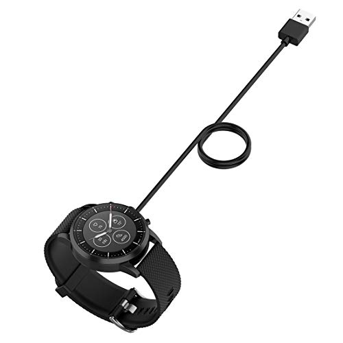 MOTONG Premium USB Charging Dock Cable for Fossil Hybrid Smartwatch HR – Fast, Reliable Replacement Charger for Enhanced Device Performance and Portability, Ideal for Home or Travel Use