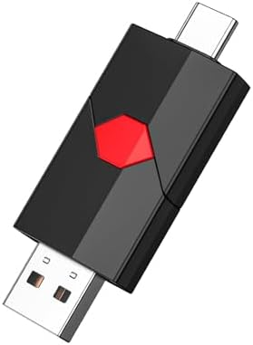 Revolutionize Your Data Storage with Aiibe 128 GB Dual Type-C & USB A Flash Drive – Perfect for i Phone 15 and More, High-Speed Transfers, Retractable Design, Ultimate Compatibility for On-the-Go Professionals