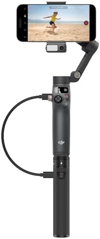 Smatree 5000 m Ah Portable Power Stick for DJI Osmo Mobile 6/7 – Versatile High-Speed Charging & Extension Rod for Extended Filming Sessions and Ultimate Convenience on-the-Go
