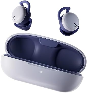 Invisible Bluetooth 5.3 Earbuds for Side Sleepers – MY002 S Noise Cancelling Earplugs with 28-Hour Battery Life – Compact & Comfortable Design in Brown – Advanced Connectivity & Immersive Sound Quality for Uninterrupted Sleep and Relaxation