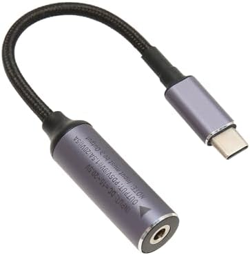 DC 3.5 mm x 1.35 mm Female to USB C Male PD Charging Cable – Ultra-Fast Charging, Compact and Durable Design for Tablets, Laptops, and Smartphones – Enhance Your Tech Efficiency with Reliable Power Connection for Home, Office, and Travel
