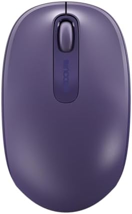 Light Orchid Incase Wireless Mobile Mouse 1850 – Microsoft-Designed, Ambidextrous Comfort, 6-Month Battery for Ultimate Portability, Nano Transceiver for Seamless Connectivity, Compatible with Mac & Windows 8/10/11 – Elevate Your Productivity and Style