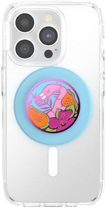 Mag Safe-Ready Tidepool Lava Pop Socket Phone Grip & Stand – Magnetic Hold for Effortless Wireless Charging, Hands-Free Viewing, and Stylish Functionality – Transform Your Mobile Experience with Enhanced Compatibility and Unique Design