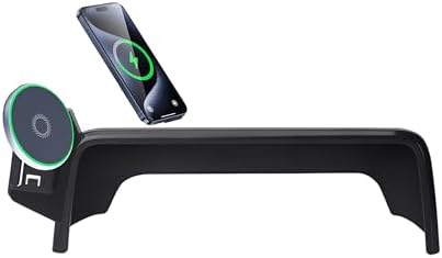 Car Phone Holder for Mazda CX-5 2021-2025/CX-9 2022-2024 Accessories Apply to 10.25 Inch Screen 15W Fast Wireless Charger Screen Fixed Clip Cell Phone Mount Hands-Free 360 Degree Rotation – Enhanced Compatibility and Speed