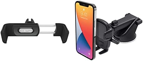 Kenu Airframe+ Premium Car Phone Holder Mount – Versatile 360-Degree Pivot Stand for i Phone, Samsung, and Android – Secure Air Vent Attachment, Expandable Grip for All Smartphone Sizes – Enhance Safety and Connectivity While Driving