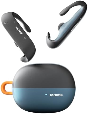 Revolutionary Open Ear Bluetooth 5.4 Sports Earbuds with Immersive Deep Bass | Lightweight and Ergonomic Wireless Headphones for Active Lifestyles | 36-Hour Extended Playtime with Clear Call Functionality | Ideal for Fitness Enthusiasts Seeking Unmatched Comfort and High-Performance Audio | Stay Aware and Engaged While Enjoying Superior Sound Quality
