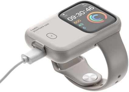 Portable Fast Charging Power Bank for Apple Watch – 1200 m Ah Ultra-Compact Charger Compatible with Series 10/9/8/7/6/5/4/SE – Essential Travel Accessory for Active Lifestyles and Busy Professionals