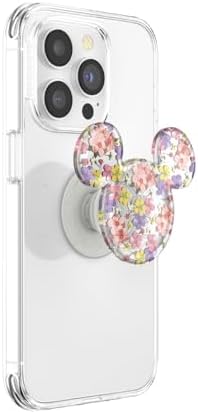 Disney Classic Mouse Pop Sockets Phone Grip with Versatile Kickstand – Ultimate Anti-Drop Phone Holder for One-Handed Use and Easy Style Switchability – Compatible with i Phone, Samsung, and Most Cases – Ideal for Wireless Charging and Everyday Convenience