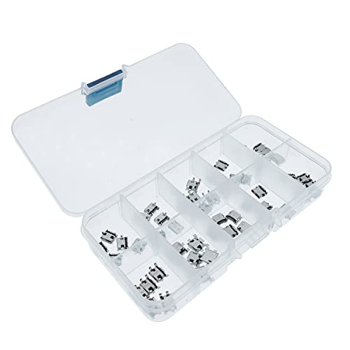 Versatile 100-Piece Type-C USB 3.1 Charging Dock Connector Kit – 10 Models with 6-Pin and 16-Pin Options for Enhanced Device Compatibility and Rapid Charging Solutions for Mobile Repairs