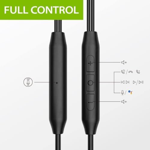 Avantree L171 Lightning Wired Earbuds – MFi Certified Sports Headphones with Microphone and In-Line Volume Control for i Phone 11, 12, 13, 14 Models – Secure Ear Hook Design for Active Lifestyles and Superior Sound Quality for Running, Workouts, and Daily Use