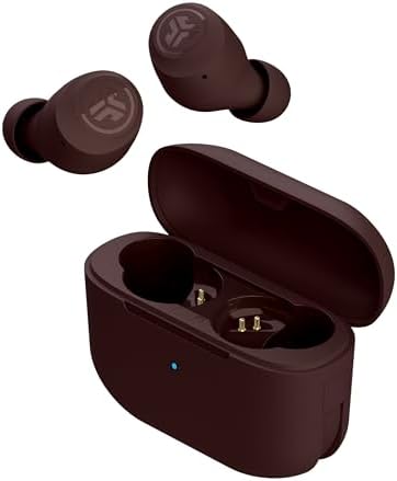 JLab Go Air Tones+ True Wireless Earbuds – Ultimate Bluetooth Audio Experience with 32+ Hours Playtime, Effortless Auto Pairing, Customizable EQ3 Sound Profiles, and Touch Control Functionality in Chic Earthtone Design – Ideal for Active Lifestyles and All-Day Wear Comfort