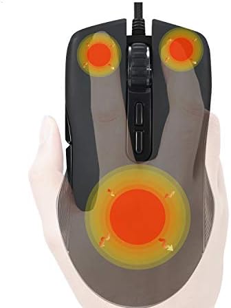 Stay Warm and Productive with the USB C Heated Mouse Pro – Ergonomic Hand Warmer & Adjustable DPI Mouse for Type-C Devices, Includes USB Adapter for Ultimate Compatibility and Comfort.