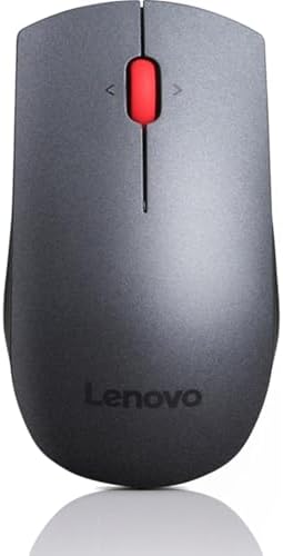 Lenovo Professional Wireless Laser Mouse – Ergonomic Precision with 1600 DPI and Seamless 2.4 GHz Connectivity for Optimal Workflow Efficiency