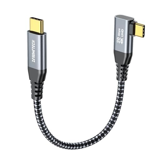 Long USB C Monitor Cable 10FT, 4K@60Hz Video Output 100W PD Charging, 20Gbps Data Transfer, Long USB C 3.2 Gen 2×2 Cable for MacBook, iPad, Dell, LG, ARZOPA, KYY for Portable Monitor – Enhanced Compatibility and Speed