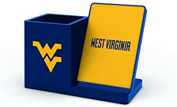 NCAA Unisex Fast Wireless Charging Stand & Desk Organizer – Stylish Multi-Device Charger for Sports Enthusiasts, Efficient Workspace Solution with Built-in Accessory Compartments