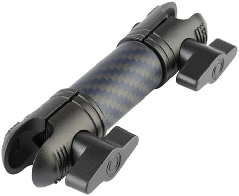 Revolutionize Your Drive with the Bulletpoint Dash Mount – 4.7″ Adjustable Arm for i Phone & Android Smartphones, Built with Carbon Fiber & Kevlar for Ultimate Durability, Compatible with 20 mm Ball Mounts – Effortless Access to Navigation & Calls