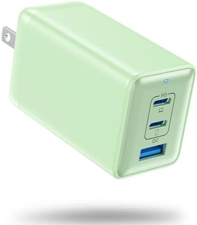 Power Up Your Devices with the Ultimate 128 W USB C Wall Charger – Advanced Ga N III Technology, 3-Port Fast Charging Station for Mac Book Pro, HP, Dell XPS, i Phone 15, Galaxy S23 & More – Compact & Efficient Travel Adapter for Maximum Device Compatibility and Rapid Charging Performance