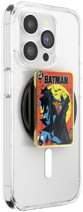 Batman Mag Safe Phone Grip – Stylish Magnetic Holder & Kickstand for Ultimate Hands-Free Experience, Wireless Charging Ready, Eye-Catching “I Am Batman” Enamel Design, Ideal for Daily Use and Enhanced Device Functionality