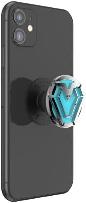 Marvel Captain America Mag Safe Pop Socket Grip – Secure Enamel Phone Holder with Kickstand, Wireless Charging Ready, Lightweight Design for Ultimate Usability and Marvel Fandom Style