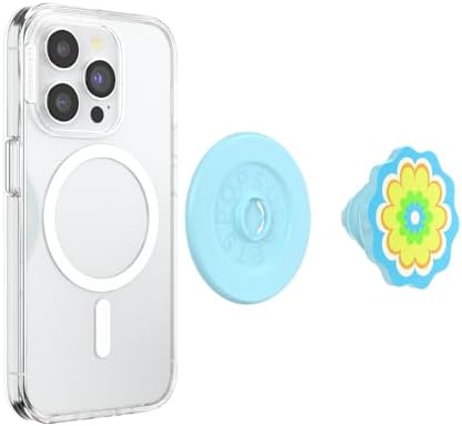 Mag Safe-Ready Tidepool Lava Pop Socket Phone Grip & Stand – Magnetic Hold for Effortless Wireless Charging, Hands-Free Viewing, and Stylish Functionality – Transform Your Mobile Experience with Enhanced Compatibility and Unique Design