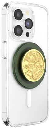 Mag Safe Pop Grip by Pop Sockets – Innovative Magnetic Phone Stand with Customizable Swappable Design for i Phone Cases, Secure Grip for Enhanced Control, Versatile Hands-Free Kickstand for Effortless Viewing, Wireless Charging Compatibility – Scales Theme for Ultimate Personalization and Style