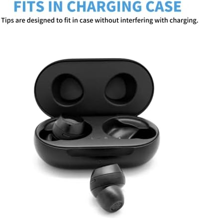 Upgrade Your Listening Experience with Comply Premium Memory Foam Earbud Tips for Samsung Galaxy Buds Series | Unmatched Comfort, Secure Fit, and Advanced Noise Isolation | Black Medium Size (3 Pairs) – Perfect for Music Lovers and Active Lifestyles