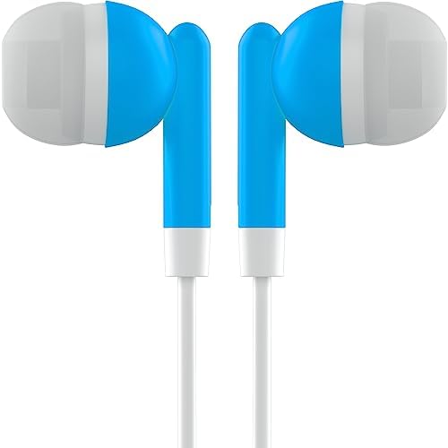 Maeline 30-Pack Noise-Isolating Earbuds with Built-In Microphone and Volume Control – Superior Stereo Bass In-Ear Headphones for i Phone, Android, PC & Laptop – Tangle-Free Design for Effortless Listening and Enhanced Compatibility