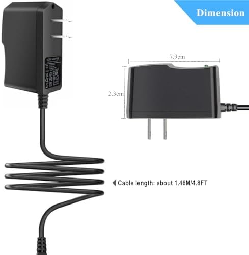 Guan Ting Universal 12 V 2 A Power Supply Adapter – High-Efficiency AC to DC Charger with 8 Interchangeable Tips for Maximum Flexibility – Compact 24 W Converter for Rapid Charging and Enhanced Device Compatibility