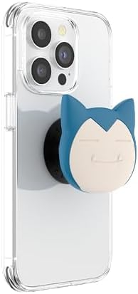 Mag Safe-Compatible Pop Socket Phone Grip Featuring Sleepy Bulbasaur – Secure Hands-Free Kickstand with Wireless Charging Support – Ideal Pokémon Accessory for Enhanced Device Handling and Viewing Experience
