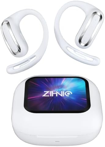 ZIHNIC Multi-Mode AI Translation Earbuds: Real-Time Language Communication with IPX5 Waterproof Bluetooth Headphones, Smart Touchscreen Control, and Superior Sound Quality – The Essential Travel Companion for Business Professionals and Global Adventurers
