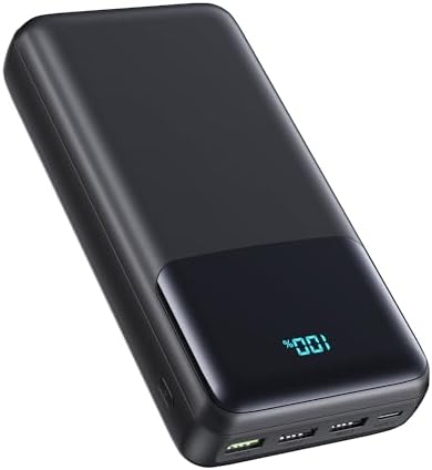 High-Capacity 50000 m Ah Portable Power Bank with Fast Charging – USB-C PD 30 W & QC 4.0, Multi-Device External Battery Pack Featuring 4 Outputs, 2 Inputs, and Digital Display for i Phone 15/14/13/12/11 & Android Devices – Ultimate Charging Solution for On-the-Go Professionals and Adventurers