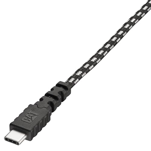 Optimize Your Charging Workflow with the CAT 10 ft Braided USB C Cable – High-Speed Type C Charger for Rapid Device Charging and Syncing, Durable Tangle-Free Design Ideal for Home, Office, and Travel Use