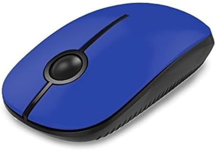 Sleek Vssoplor Wireless Mouse – Ultra-Slim Silent Optical Companion for Laptops & PCs | 2.4 GHz Nano Receiver, Perfect for Quiet Workspaces & Travel | Enhanced Compatibility for Windows, Mac & Linux