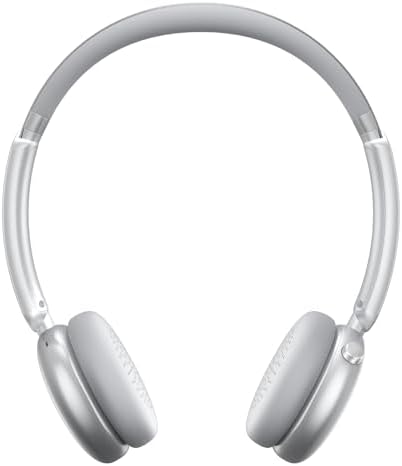 LORELEI Q60 Wireless Bluetooth On-Ear Headphones – Ultra-Lightweight Comfort with 40-Hour Playtime, Built-in Microphone for Hands-Free Calls, Enhanced Bass for Music Enthusiasts, Elegant Starlight Finish – Ideal for Professionals and Travelers Seeking Superior Sound Quality
