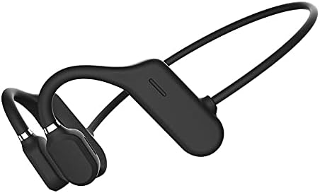 Revolutionary Open-Ear Bone Conduction Headphones with Bluetooth 5.3 – Lightweight Ergonomic Design for Ultimate Comfort, IP56 Waterproof for Active Lifestyles, Touch Control for Seamless Audio Navigation, Perfect Wireless Solution for Athletes and Outdoor Adventurers