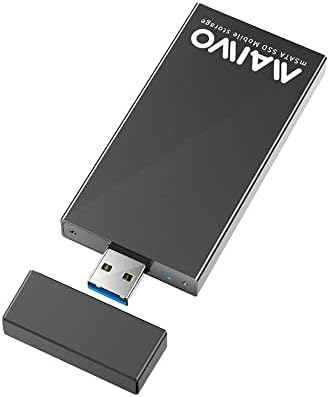 MAIWO m SATA SSD Enclosure: High-Speed USB 3.0 Adapter for Effortless 2 TB Data Access – Cable-Free, Portable Storage Solution with Enhanced Compatibility for Windows & Mac