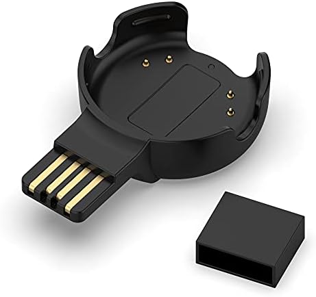 Fit Turn 2 Pack Magnetic USB Charger for Polar Sense & OH1 – Travel-Friendly Fast Charging Solution with Lightweight Design for Smartwatch Power Needs – Efficient Cordless Charging with Enhanced Compatibility